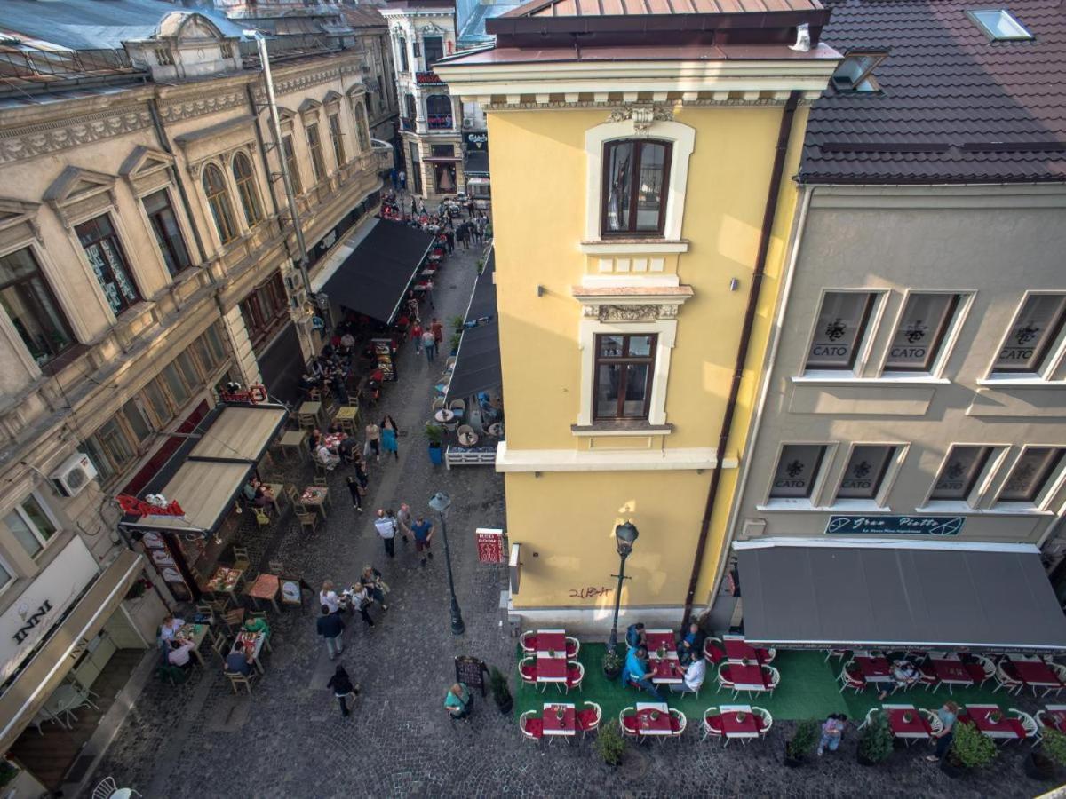 Color Apartments Old Town Center Bukarest Eksteriør billede